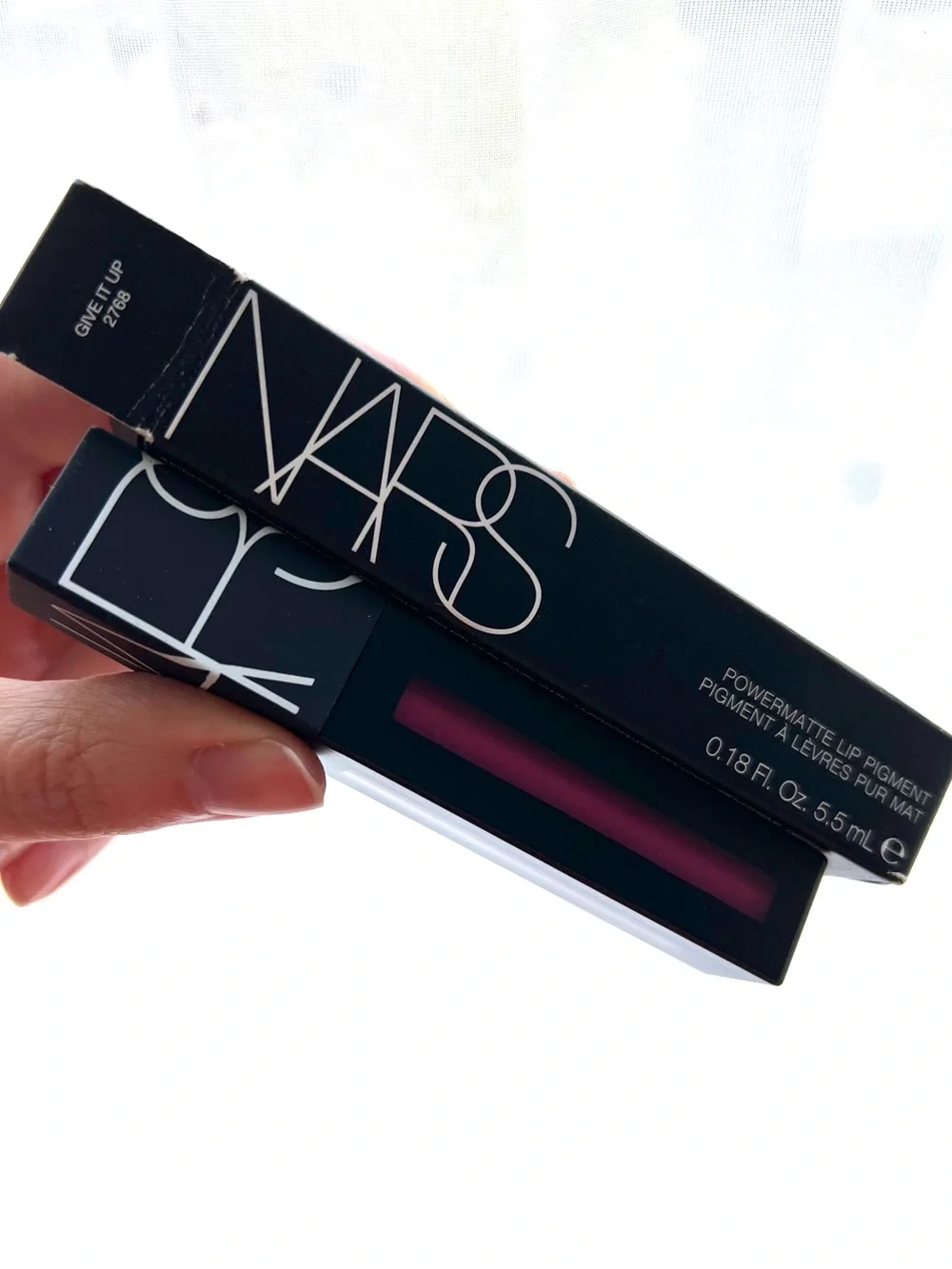 NIB NARS Give it Up Powermatte Lip Pigment - Bright Pink 5.5ml